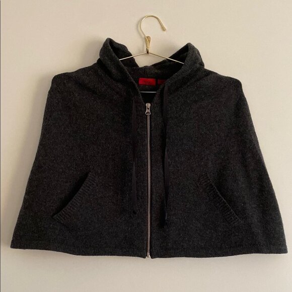 Hugo Boss Wool Vest Zip Up w/ Hood - Picture 2 of 7